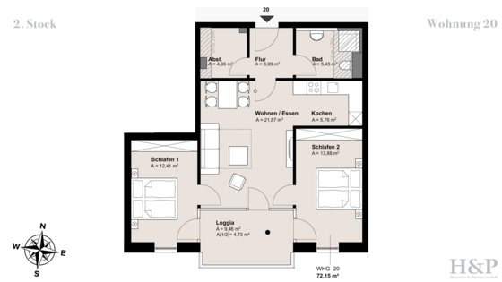 Residenz-Bollwark-Wohnungsplan-Apartment-20-BA2